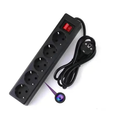 Picture of WiFi Power Strip with Full HD IP Camera, Like Multi-plug Camera Wifi Camera