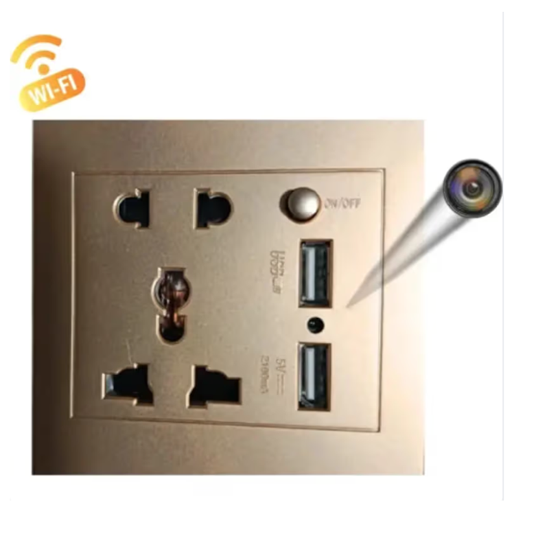 Picture of Wifi Wall Socket Camera WiFi Mini Socket IP Camera
