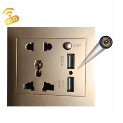 Picture of Wifi Wall Socket Camera WiFi Mini Socket IP Camera