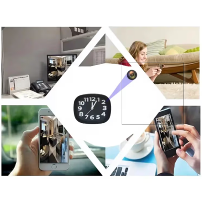 Picture of WIFI Desk Alarm Clock IP Camera for Home Security