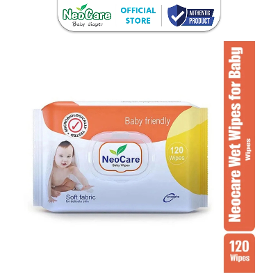 Picture of Neocare Wet Baby Wipes -120 Pcs