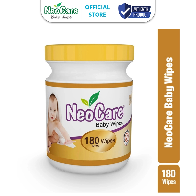 Picture of NEOCARE BABY WIPES 180 Pc (Canister)
