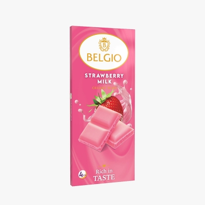 Picture of Belgio Strawberry Milk Bar (Large)