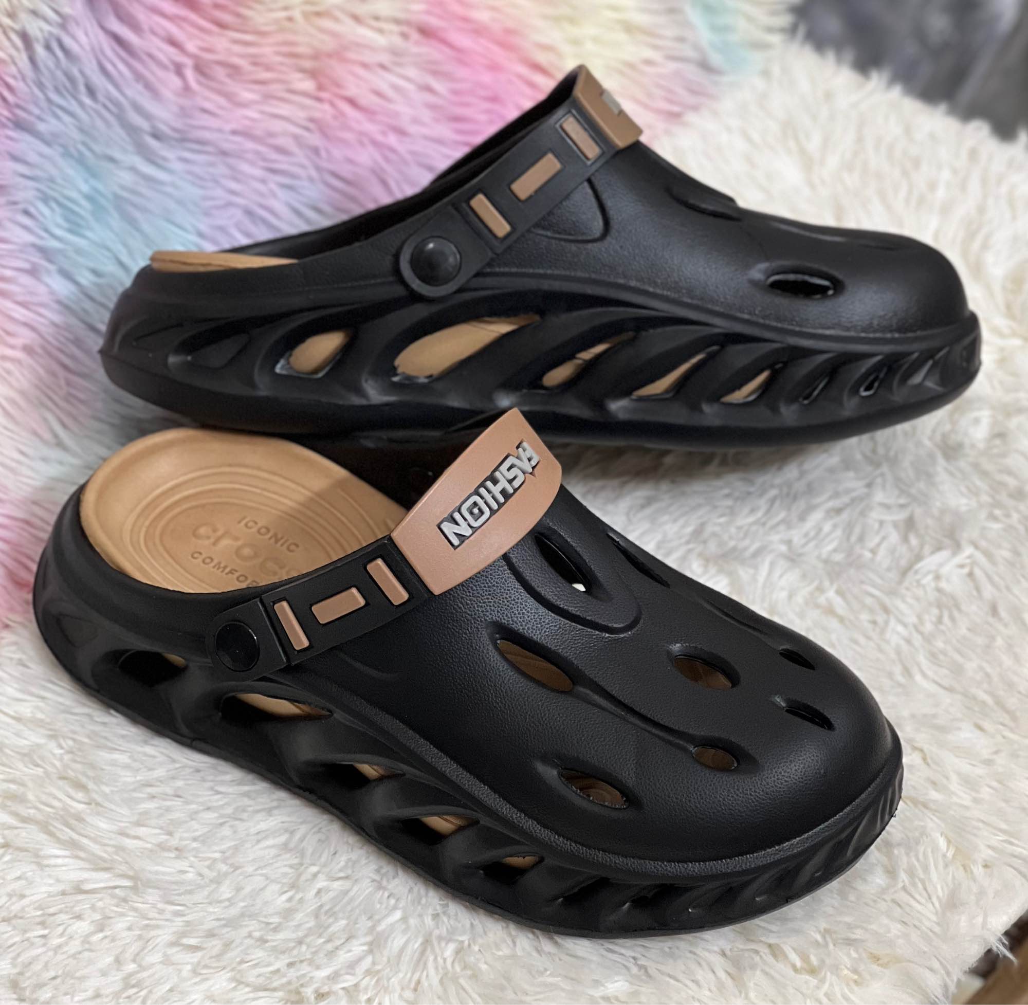 Picture of New Mens AirFlex EVA Breathable Comfort Clogs Sandals