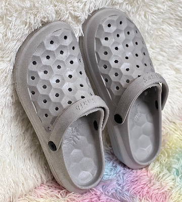 Picture of Mens New HexStep Comfortable Slip-on Varsity Clogs Shoes Sandals