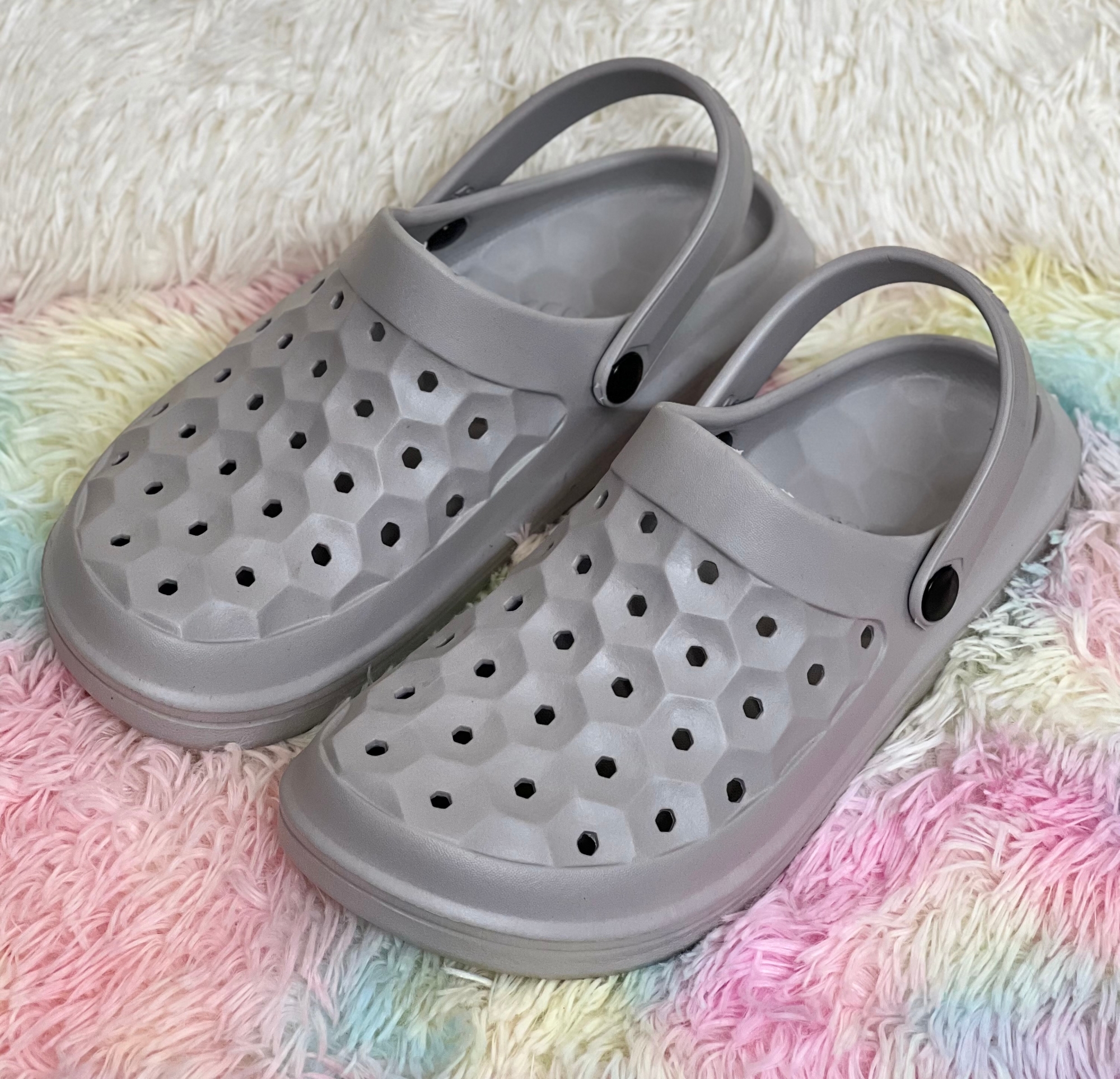 Picture of Mens New HexStep Comfortable Slip-on Varsity Clogs Shoes Sandals