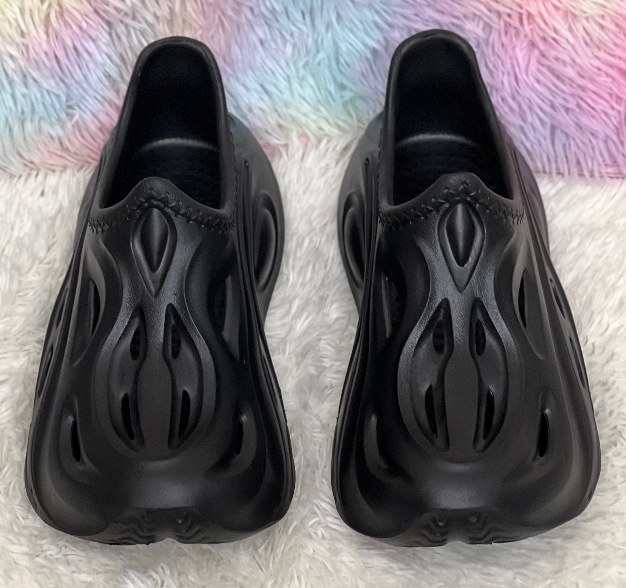 Picture of Mens NexWave Foam Motion Breathable Comfortable Outdoor Beach Crocs Clogs Shoes Sandal Black