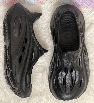 Picture of Mens NexWave Foam Motion Breathable Comfortable Outdoor Beach Crocs Clogs Shoes Sandal Black