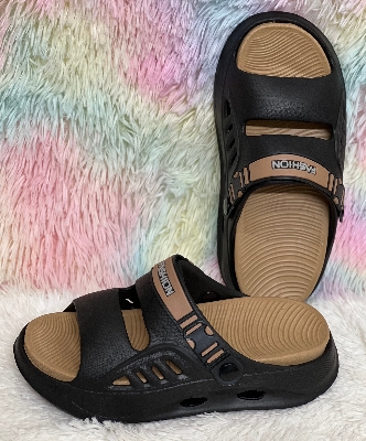 Picture of Mens New Open-Toe Dual-Strap Chunky Double Parted Sole EVA Comfort Sandal