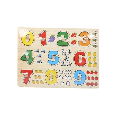 Picture of Wooden Letter Board - Multi Color