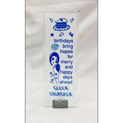 Picture of Unique happy birthday showpiece