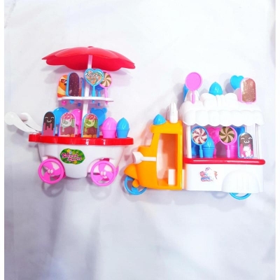 Picture of Toy playset Kids Play Set Mini Sweet Cart Ice Cream Car