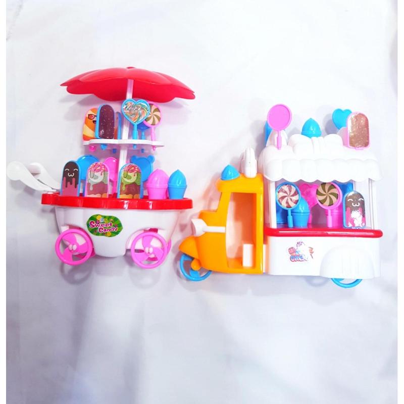 Picture of Toy playset Kids Play Set Mini Sweet Cart Ice Cream Car