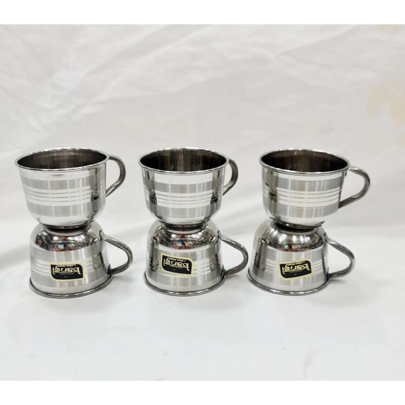Picture of Tea/Coffee Mug stylish stills Round Tea Cup 6 Pieces Set - Multi Color