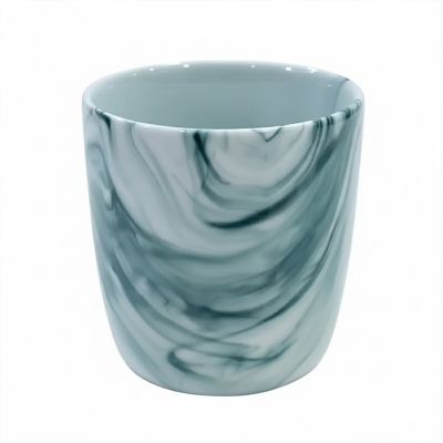 Picture of Tea coffee cup Nescafe 1 pieces mug collection Drinking water coffee tea ceramic mug marble color