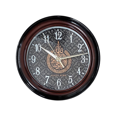 Picture of stylish wall clock Islamic wall clock Allah Muhammad Mecca Madina writing wall clock dealing wall clock