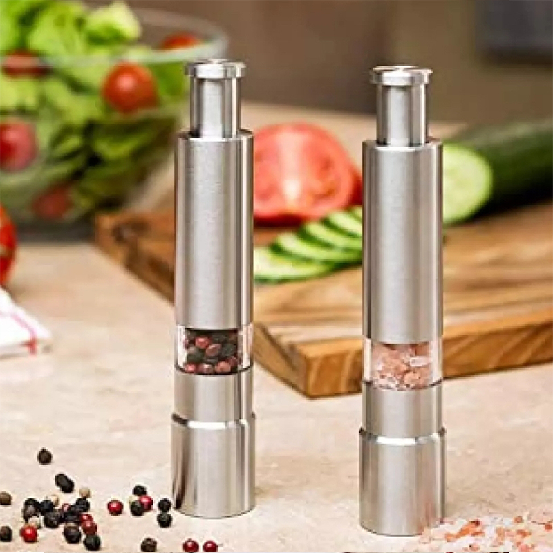 Picture of Stainless Steel Small Pepper Crusher - Silver