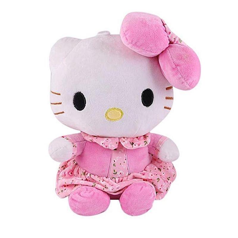 Picture of Woolen Stuffed Toys - White and Pink