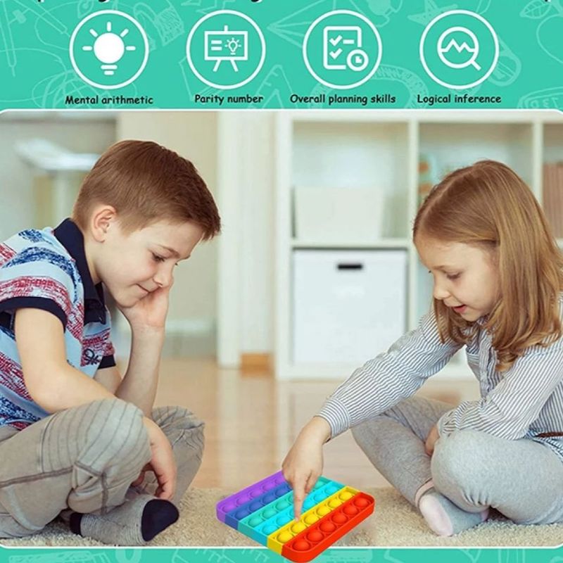 Picture of Reliever Toy Squeezes Sensory Toys popid 16cm Push  Pop Bubble Fidget Sensory Toy Special Needs Stress Reliever Silicone Stress