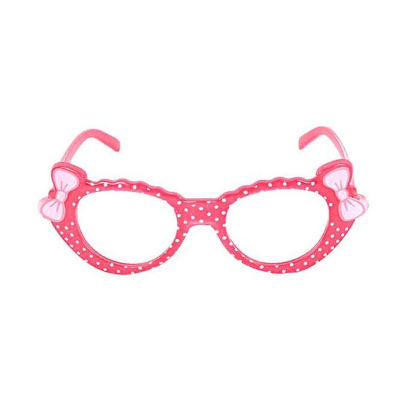 Picture of Red Plastic Eye Glass For Girls