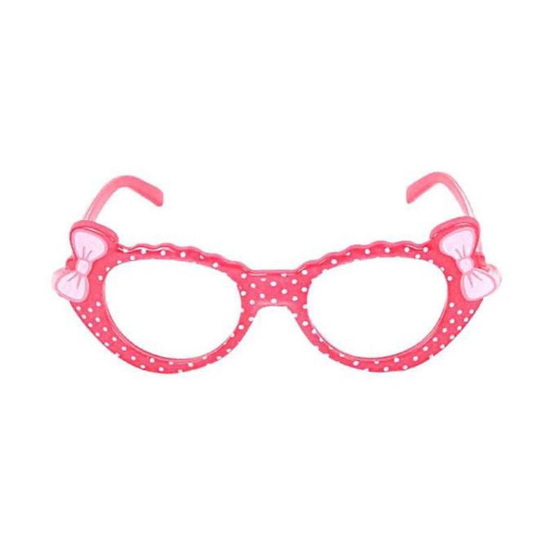 Picture of Red Plastic Eye Glass For Girls