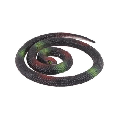 Picture of Realistic Rubber Snake - Black