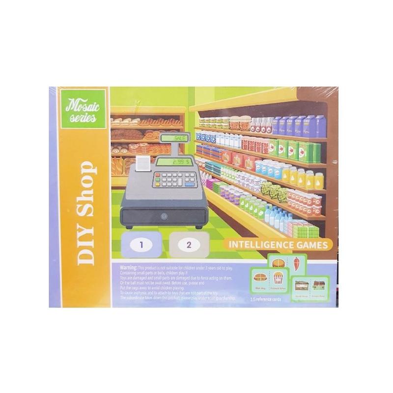 Picture of Puzzles Educational Magnetic Intelligence puzzle super shop Game for Kids toy