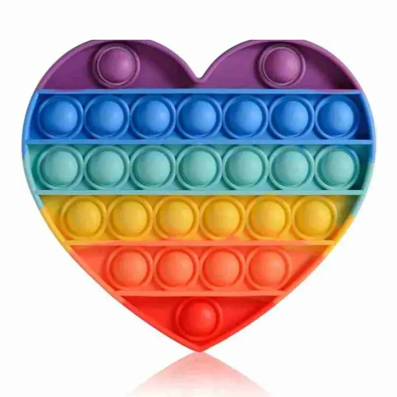 Picture of Push Pop Bubble Fidget Sensory Toy Special Needs Stress Reliever Silicone Stress Reliever Toy Squeezes Sensory Toys