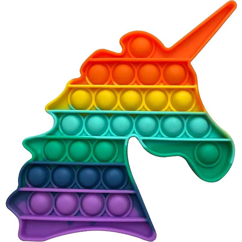 Picture of Push Pop Bubble Fidget Sensory Toy Special Needs Stress Reliever Silicone Stress Reliever Toy Squeezes Sensory Toys