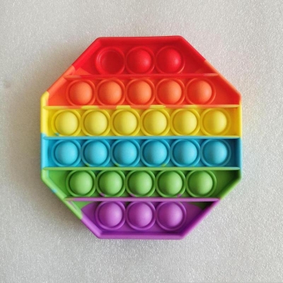 Picture of Push Pop Bubble Fidget Sensory Toy Special Needs Stress Reliever Silicone Stress Reliever Toy Squeezes Sensory Toys