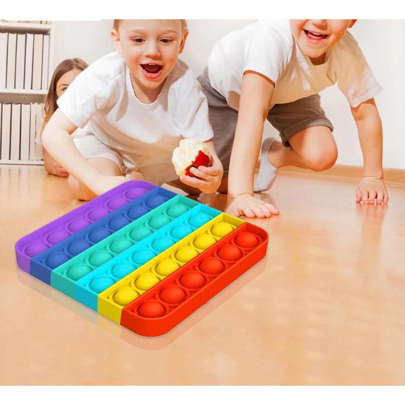 Picture of popid size 40cm Push Pop Bubble Fidget Sensory Toy Special Needs Stress Reliever Silicone Stress Reliever Toy Squeezes Sensory Toys