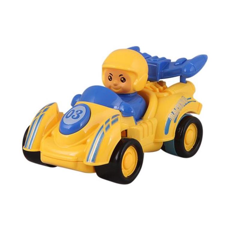 Picture of Plastic Sports Car - Yellow and Blue