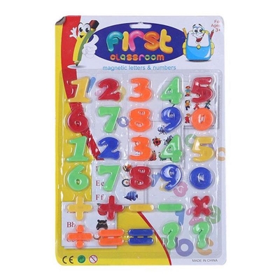 Picture of Plastic Number Toy - Multi Color - Baby Toys - Baby Toys