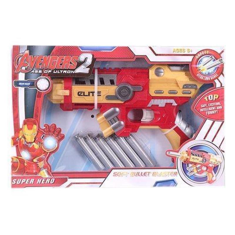 Picture of Plastic Nerf Toys For Kids  Iron Man Model