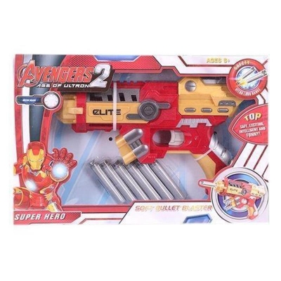 Picture of Plastic Nerf Toys For Kids  Iron Man Model