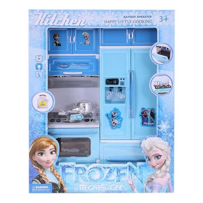 Picture of Plastic Kitchen Set For Kids - Blue