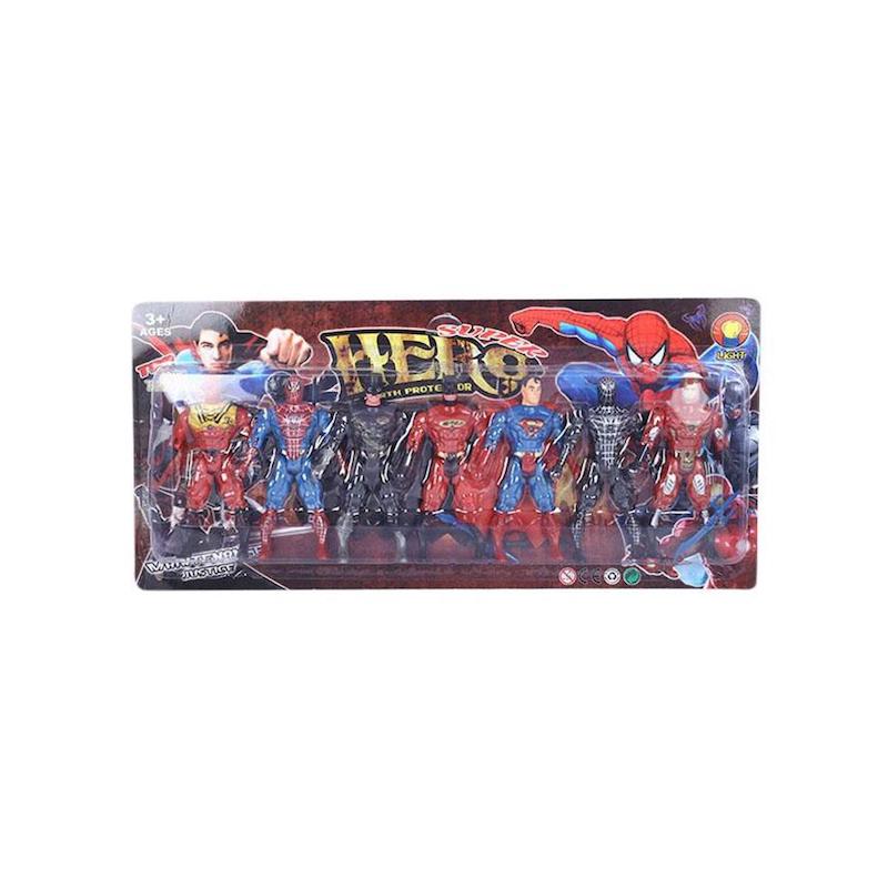 Picture of Plastic Hero  Figure - Multi Color