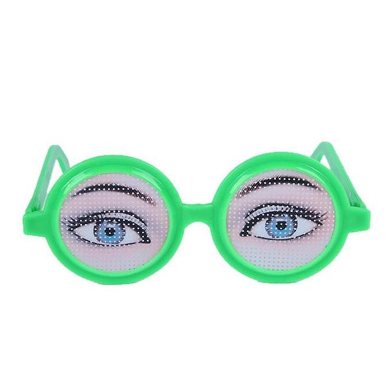 Picture of Plastic Funny Glass - Green