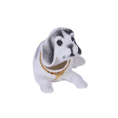 Picture of Plastic Dog - White and Black
