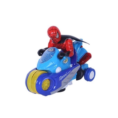 Picture of Plastic Bike - Sky Blue and Red