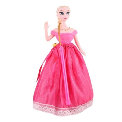 Picture of Plastic Baby Doll For Kids - Pink