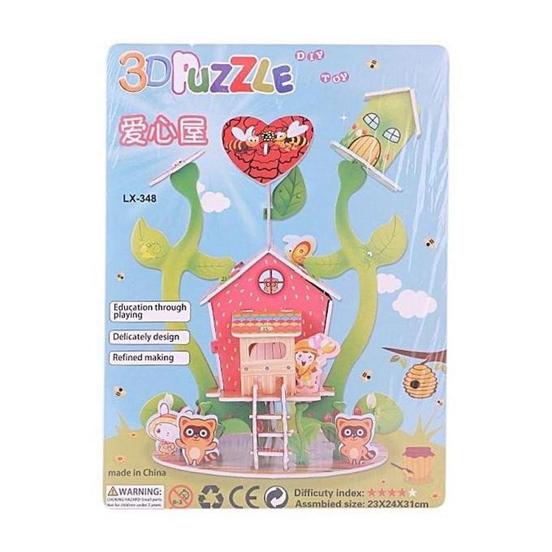 Picture of Paper 3D Puzzle Game - Multi Color