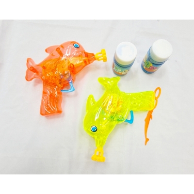 Picture of NEW lighting music  Bubble Gun Toys SummerAutomatic Soap Water Bubb
