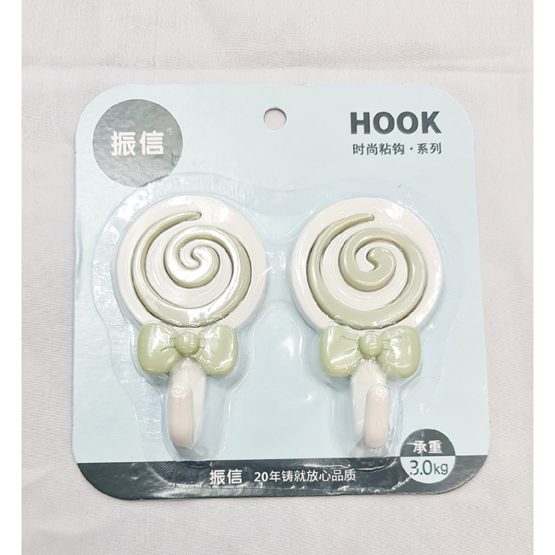 Picture of New Hook Non Marking Screw 2Pcs Punch-Free Wall Stickers Home Seamless Nail With Nut And Nut Cap