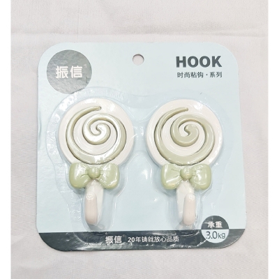Picture of New Hook Non Marking Screw 2Pcs Punch-Free Wall Stickers Home Seamless Nail With Nut And Nut Cap