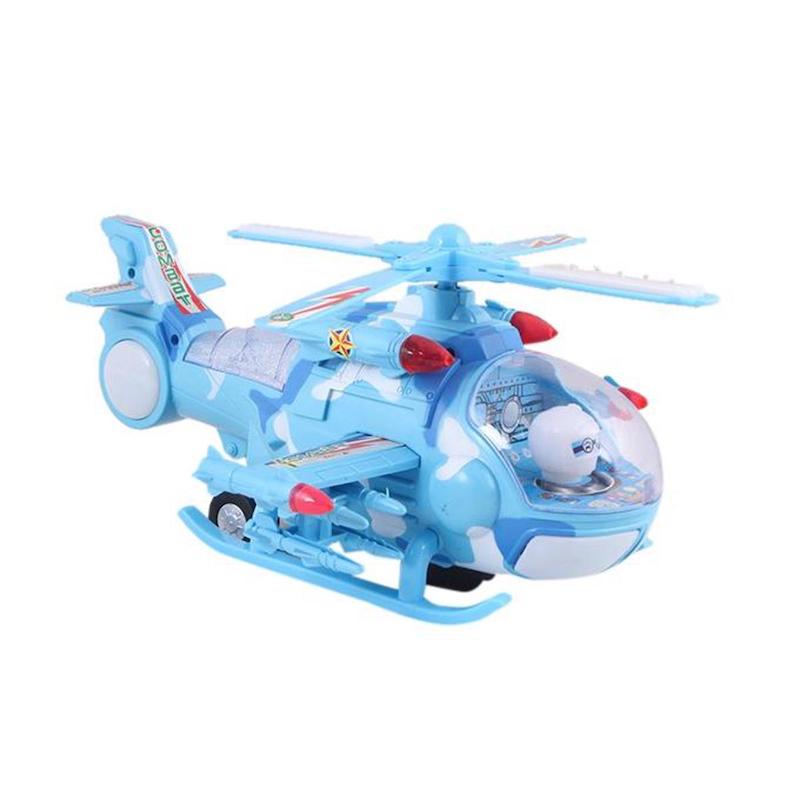Picture of Musical Force Helicopter Toy - Sky Blue