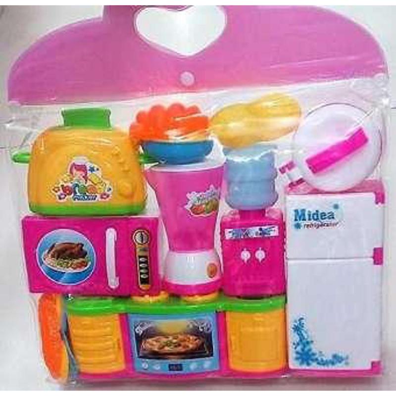 Picture of Mini Modern Kitchen Set For Kids -MULTICOLOR