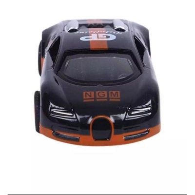 Picture of Metal Toy Car - Black and Orange- Rade Green Color Family