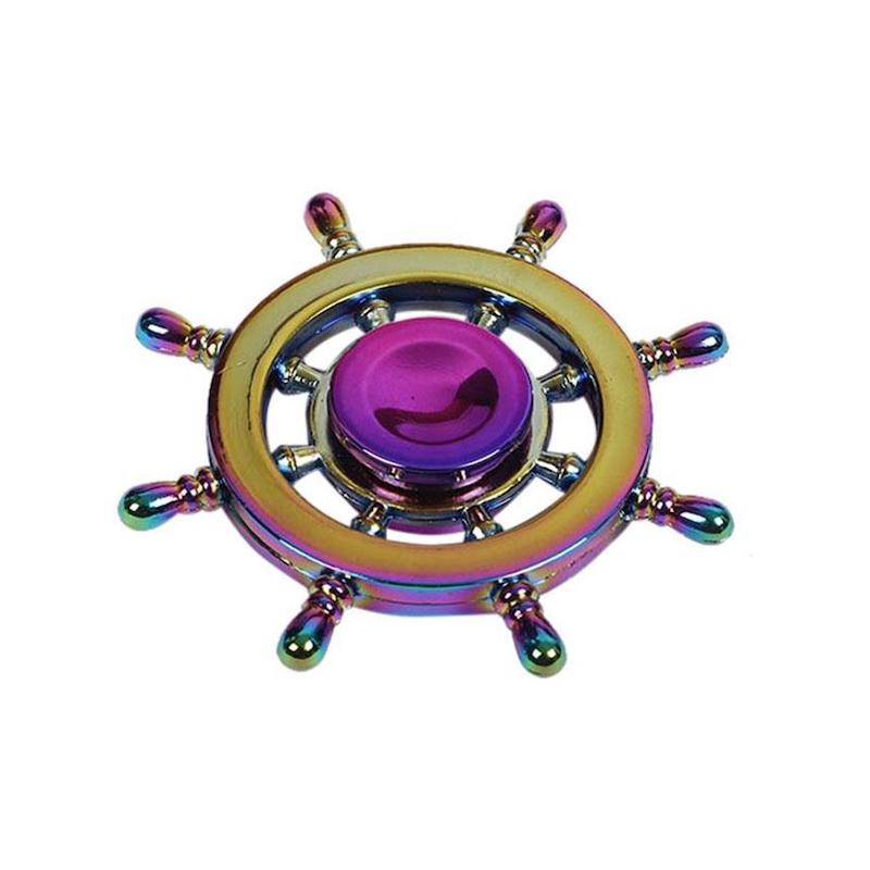 Picture of Metal Spinner - Purple and Golden