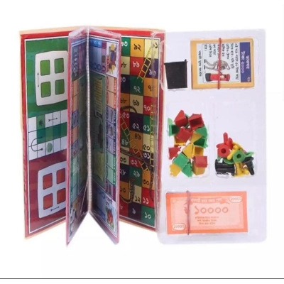 Picture of Ludo snake and Monopoly (3 in 1 Board game)